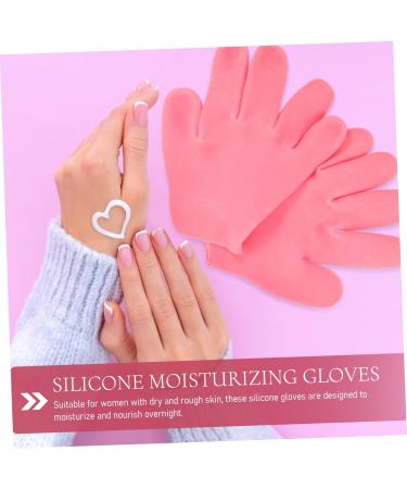 Beaupretty 2 Pairs Moisturizing Gloves Mittens Lotion Hand Gloves Moisturizing Overnight Hand Moisturizer Gloves Overnight Dry Hand Gloves Silica Gel Whitening Miss Full Foot - Buy Online on GoSupps.com