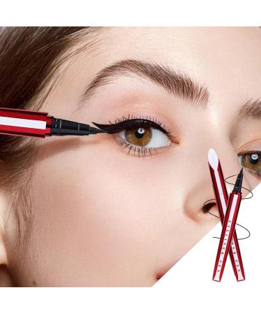  G n rique Waterproof Liquid Eyeliner - Black Liquid Long-Lasting Waterproof Eyeliner Pen Long-Lasting Eyeliner Pencil | Quick-Drying Natural Liquid Eyeliner Non-Smudge Cosmetic Pen - Buy Online on GoSupps.com