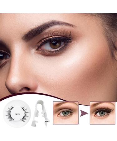 Magnetic False Eyelashes Kit Reusable Magnetic Lashes Without Eyeliner Natural Look Magnetic Eyelashes With Applicator Easy To Wear No Glue & No Makeup Remover Eyelashes For Girls - Buy Online on GoSupps.com