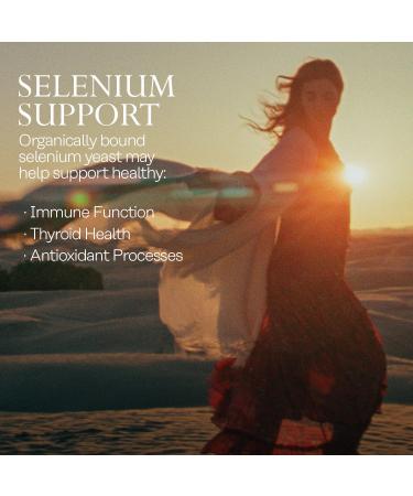 Solaray Selenium 200 mcg - High Potency 100 VegCaps for Immune Support - Buy Online on GoSupps.com