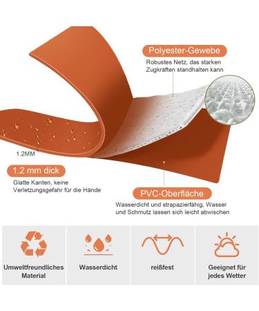 X XBen Waterproof Drag Line for Dogs - 3m to 30m Options | Durable Rubberized Leash with Lockable Carabiner for Small to Medium Dogs | Perfect for Training & Outdoor Adventures - Buy Online on GoSupps.com