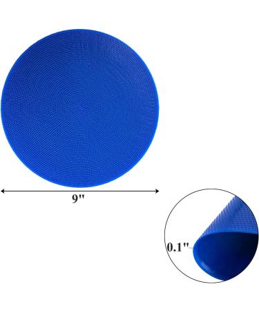 Okllen 15 Pack Poly Vinyl Spot Markers 9 Inch - Non-Slip Rubber Agility Dots for Training Exercise - 5 Colors - Buy Online on GoSupps.com