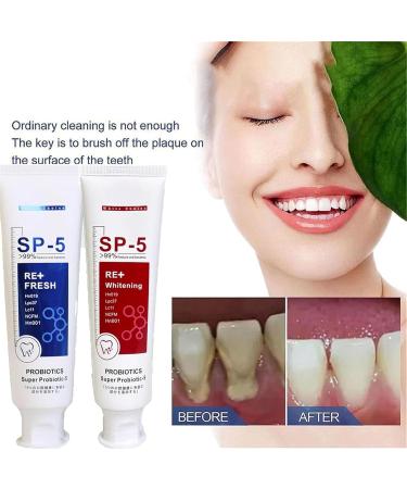 2pcs Sp-5 Toothpaste Sp 5 Teeth Whitening WE2C Toothpaste Whitening Brightening Stain Removal Toothpaste Repairing Toothpaste - Buy Online on GoSupps.com