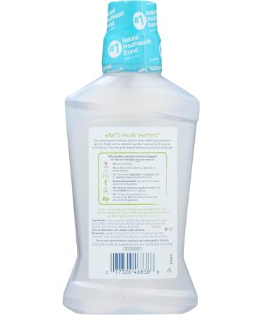 Tom's of Maine Alcohol Free Sea Salt Natural Mouthwash - Refreshing Mint 16oz | Shop Now - Buy Online on GoSupps.com