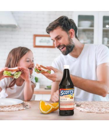 SCOTT'S EMULSION Cod Liver Oil Liquid Orange Flavor Family Size Supports Growth Immunity & Bone Health Rich in Omega 3 & Vitamins A+D Easy-to-Take Fish Oil for Kids & Adults 15.3 Fl Oz - Buy Online on GoSupps.com