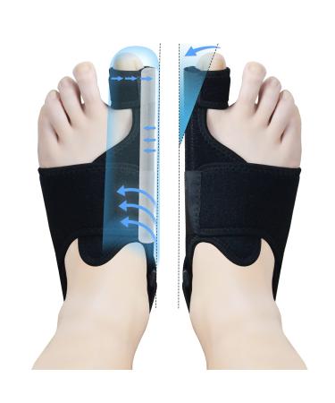 MOONSMILE Bunion Corrector for Women & Men Bunion Toe Corrector V-F-006 Black73