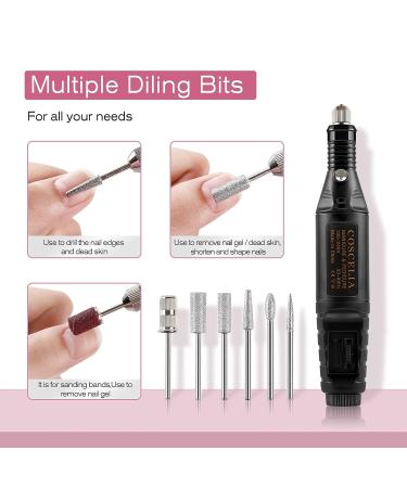 Professional Gel Nail Polish Kit with UV Light, Drill, Poly Extension Gel, Gel Polish, Glitter, Nail Rhinestones - Salon Quality All-in-One Manicure Starter Kit for Women - Buy Online on GoSupps.com