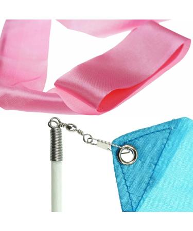 FAZHBARY Blue and Pink Rhythmic Gymnastics Wands for Kids - Ideal for Baton Twirling, Talent Shows, and Artistic Dancing - Buy Online on GoSupps.com