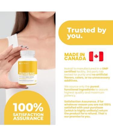 HIGH POTENCY TURMERIC CURCUMIN + BLACK PEPPER EXTRACT Powerful 3700mg per Serving (2 capsules) Source of Anti-Inflammatory and Antioxidants. Joint Pain Relief Improved Liver Function. Non-GMO Vegan Gluten Free. Zero Additives Easy to Swallow Capsules. - Buy Online on GoSupps.com