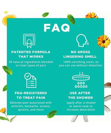 Feel Good Lab Natural Pain Cream - Powerful Relief for Arthritis, Lower Back, Neck, Joint, and Knee Pain - 1.7oz - Buy Online on GoSupps.com