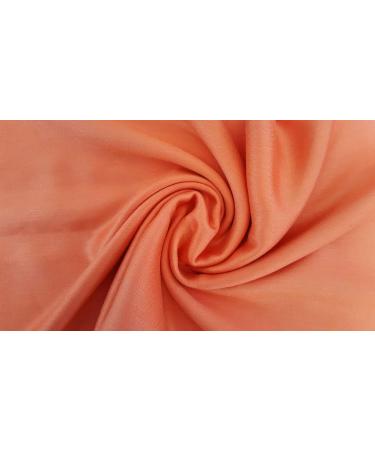 GFM Smooth Shiny Surface Pashmina Style Scarf in Hot Orange - L9 - Buy Online on GoSupps.com