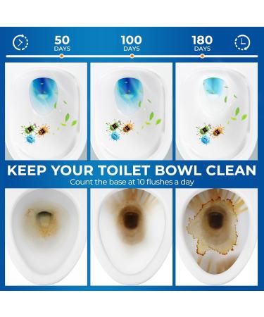 1800 Flushes Toilet Bowl Cleaner - Long-Lasting Automatic System for Sparkling Clean Toilets | International Shipping Available - Buy Online on GoSupps.com