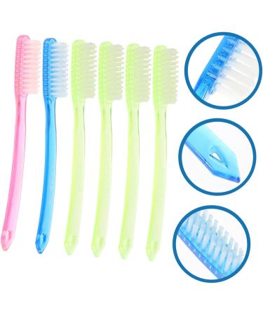 6-Hour Handle Disposable Toothbrushes - Medium for Adults - Travel-Friendly & Durable | Perfect for Teeth Brushing - Buy Online on GoSupps.com