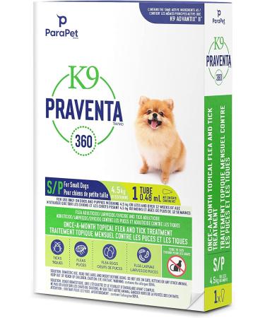 Parapet K9 Praventa 360 for Small Dogs 1 Tube - Buy Online on GoSupps.com
