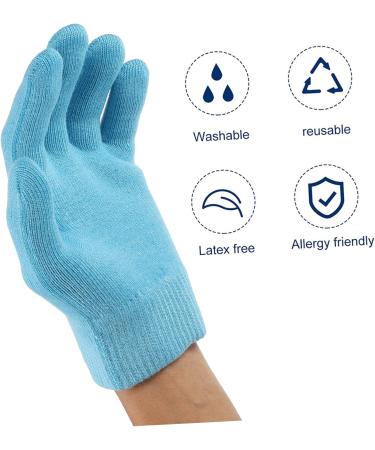 FRCOLOR 2 Pairs Moisturising Gel Gloves Cotton Night Gloves Cotton Moisturising Gloves Moisturising Gloves Beauty Care Gloves - Buy Online on GoSupps.com