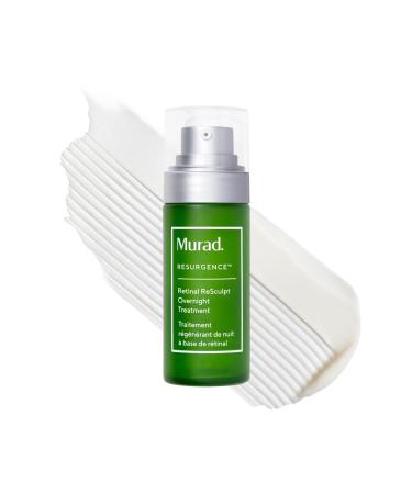 Murad Retinal ReSculpt Overnight Treatment - Advanced Face and Neck Serum with Encapsulated Retinal Kangaroo Paw Olive & Oat Smooths Deep Wrinkles and Crepey Skin & Lifts Sagging Skin 1 Fl Oz (Pack of 1)