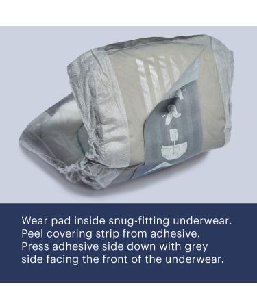 Premium Men's Discreet Bladder Control Liners - Maximum Absorbency - 20 Individually Wrapped Guards - Buy Online on GoSupps.com