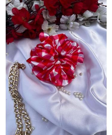 4 Satin Scrunchies Extra large Oversize Hair Scrunchies Frizz Prevention Silk Scrunchies for Girls & Stylish Hair Ties for Women Premium Hair Scrunchie for Styling (Lovexl1) - Buy Online on GoSupps.com