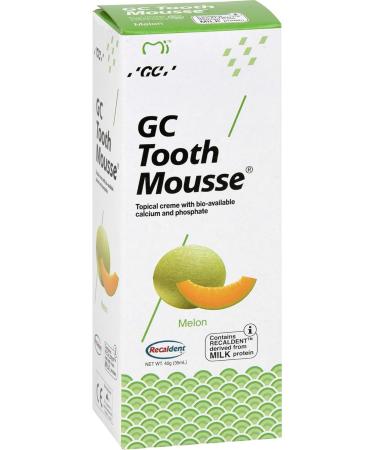 GC Tooth Mousse Melon 40g - Buy Online | Best Price & Fast International Shipping - Buy Online on GoSupps.com