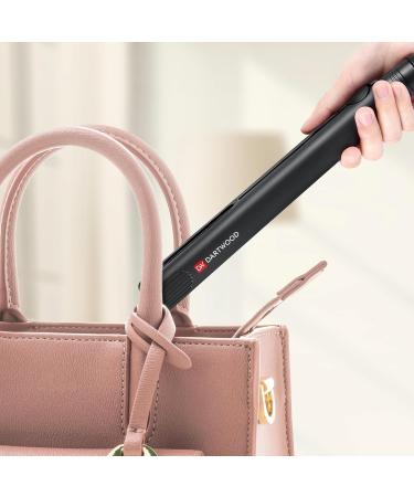 Dartwood 40W Portable Ceramic Hair Straightener | Professional Salon Styling Tool for Effortless Hair Perfection - International Shipping Available (Black - Buy Online on GoSupps.com