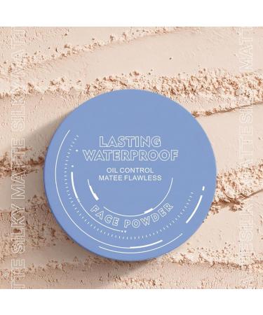 Generisch Pressed Powder Matte Face Powder Oil Control Powders Waterproof Formula Long Lasting Color Correcting Effect Fine Texture Ideal for Women and Girls 8.9X - Buy Online on GoSupps.com