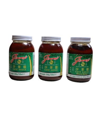 Tormall - Jimmy Satay Sauce - Sweet & Spicy - Authentic Malaysian Flavour - Pack of 3