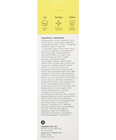 Dr. Jart Ceramidin Cream 1.7oz - Korean Cosmetics for Intense Hydration - Buy Online on GoSupps.com