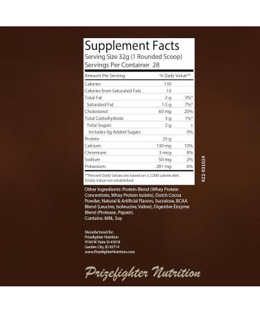 Chocolate Peanut Butter Whey Protein (2 lb) - 25g Protein Digestive Enzymes for Muscle Recovery | Made in the USA - Buy Online on GoSupps.com