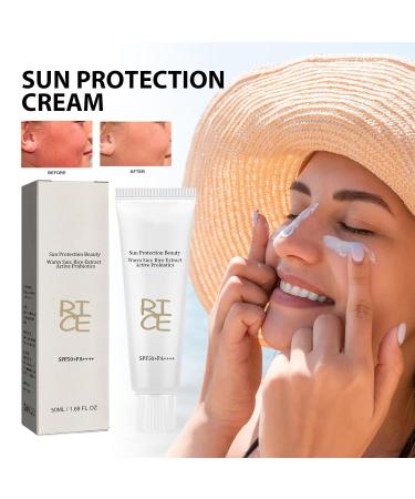 Relief Sun Rice Sunscreen SPF50+ | Korean Formula PA++++ | All Skin Types | UV Defense & Nourishing Facial Skincare - Buy Online on GoSupps.com