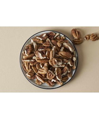 Organic Pecan Pieces 1kg - 100% Natural Unsalted & No Additives | Plastic-Free Packaging - Shop Now! - Buy Online on GoSupps.com