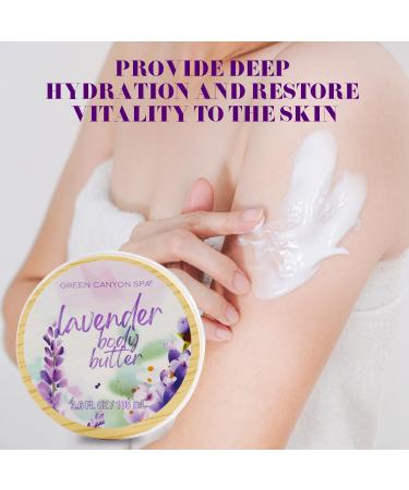 Princess Belle Lavender Body Butter - Deep Moisturizing & Hydrating for Dry Skin | Natural Lotion for Women - Buy Online on GoSupps.com
