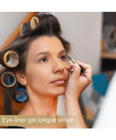  Opilroyn Gel Eyeliner Pencil Long-Lasting Gel Eyeliner Natural Black Eyeliner Waterproof Gel Eyeliner Gel Eyeliner for Mature Women Long-Lasting Anti-Smudge Liquid Eyeliner - Buy Online on GoSupps.com