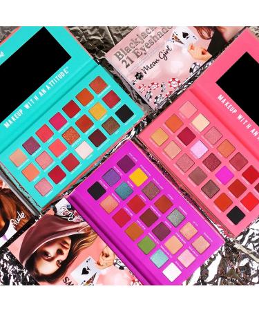 Shop Rude Cosmetics Black Jack 21 Mean Girl Eyeshadows - 0.74 oz Eye Shadow for Women | International Shipping Available - Buy Online on GoSupps.com