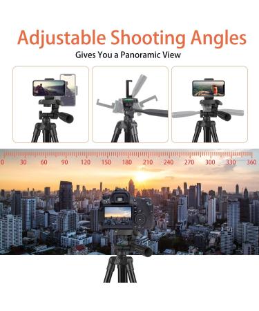 UEGOGO Phone Tripod with Remote Shutter | Universal Clip for iPhone/Android/Sport Camera | Ideal for Video Recording/Selfies/Live Stream/Vlogging - Buy Online on GoSupps.com