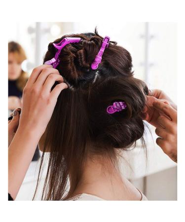 BEINY 6Pcs Non-Slip Hair Clips - Professional Styling Sectioning Clips for Thick Hair - Salon Alligator Clips in Purple - Buy Online on GoSupps.com