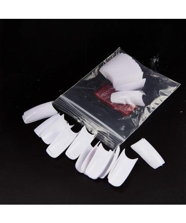 Buy Niceneeded 10 Packs of 500 Clear Acrylic False Nails - 10 Sizes & Nail Glue for Perfect Nail Art Manicure Accessories - Buy Online on GoSupps.com