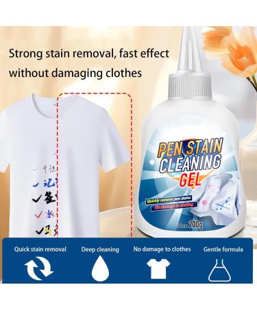 Pen Stain Remover for Clothes - Clothing Ink Stain Removal | Stain Remover for Clothes Watercolor Pen Marker Pen Ballpoint Pen Ink Stains Cleaner for Laundry Clean - Buy Online on GoSupps.com