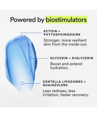 Experiment Molecular Mesh Barrier Repair Face Moisturizer - Soothing Lightweight Face Cream for Strength Redness & Irritation - Ectoin Phytosphingosine Centella 2 FL OZ - Vegan for Sensitive Skin - Buy Online on GoSupps.com