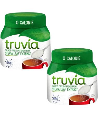 Stevia Sweetener Bundle: 2x Truvia 270g - Calorie-Free Sweetener from Stevia Leaf Extract - Buy Online on GoSupps.com