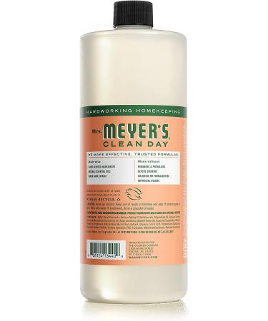 Mrs. Meyer's Geranium Multi-Surface Cleaner Concentrate - 32 oz, Pack of 2 | Eco-Friendly Floor & Tile Cleaner - Buy Online on GoSupps.com