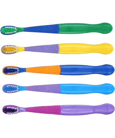 9Pcs Toothbrush Set for Dental Care 19cm Toothbrushes with Soft Bristles and Convenient Handle Non-Toxic Toothbrushes for 3+Y 9 Pack - Buy Online on GoSupps.com