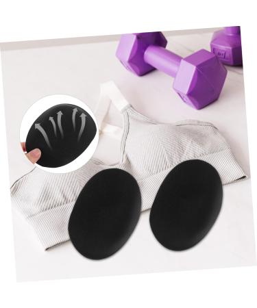 FOYTOKI 2 Pairs Women Underwear Shoulder Pads Adhesion Shoulder Enhancer Nonslip Shoulder Pads Washable Reusable Smooth Contour Black - Buy Online on GoSupps.com