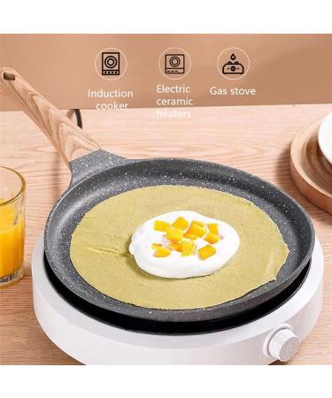 LAKEINX Pan Griddles Grill Frying Pan Saucepan for Eggs Omelet Steak Shallow Mouth Durable Pans Kitchen Cooking Utensil - Buy Online on GoSupps.com