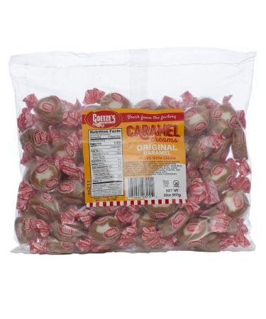 Goetze's Candy Vanilla Caramel Creams - 2 Pound Bag (32 Ounces) - Fresh from the Factory