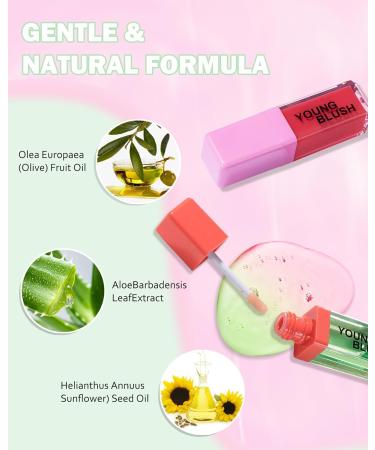 Color Changing Blush Oil Liquid Blush or Cheek Dewy Finish Face Blush for Natural Looks Temperature-controlled Blush Makeup Longlasting Waterproof Blendable Hydrating Tinted Blush Oil-01# - Buy Online on GoSupps.com