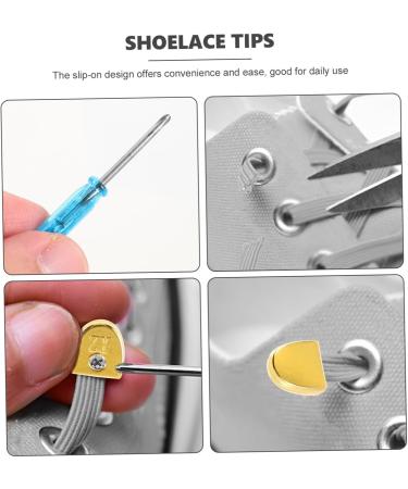 Wofashpuret Lace End Clips & Tips - Metal Locking Clips for Shoes | Durable Buckle Locks for Men & Women - Buy Online on GoSupps.com