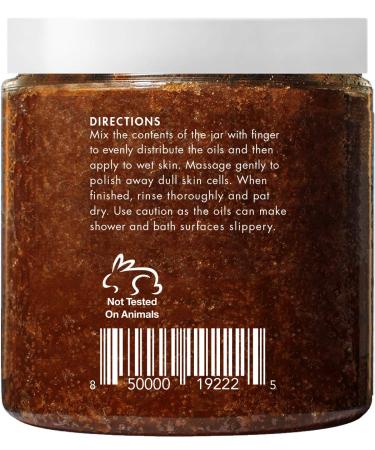 Brown Sugar Body Scrub Set - Natural Exfoliation for Cellulite, Stretch Marks, Acne & Varicose Veins - Buy Online on GoSupps.com