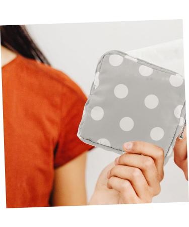 Lurrose 2pcs Napkin Storage Bags for Travel - Portable Makeup and Menstrual Pad Pouches - Small and Convenient - Travel Decor - Coin Pouch - 16X15CM - Buy Online on GoSupps.com