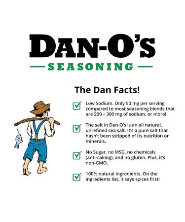 Dan-O's Hot Chipotle Seasoning - All Natural, Sugar Free, Keto | All Purpose Seasonings | Vegetable & Meat Seasoning | Low Sodium, Cooking Spices - 3.5 oz - Buy Online on GoSupps.com