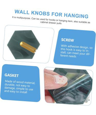Alipis 16 Pcs Hook up Plastic Hooks for Hanging Towel Hook Bathroom Towel Hanger Hook Rack Diamond - Buy Online on GoSupps.com
